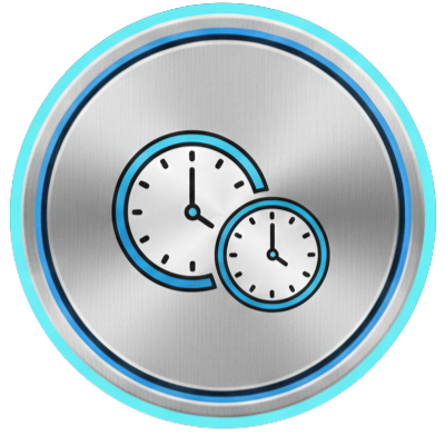 Icône horaires - Horaires d'ouverture CleanProject